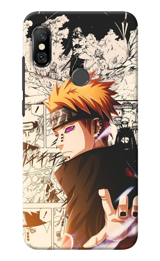 Pain Anime Redmi Note 6 Pro Back Cover