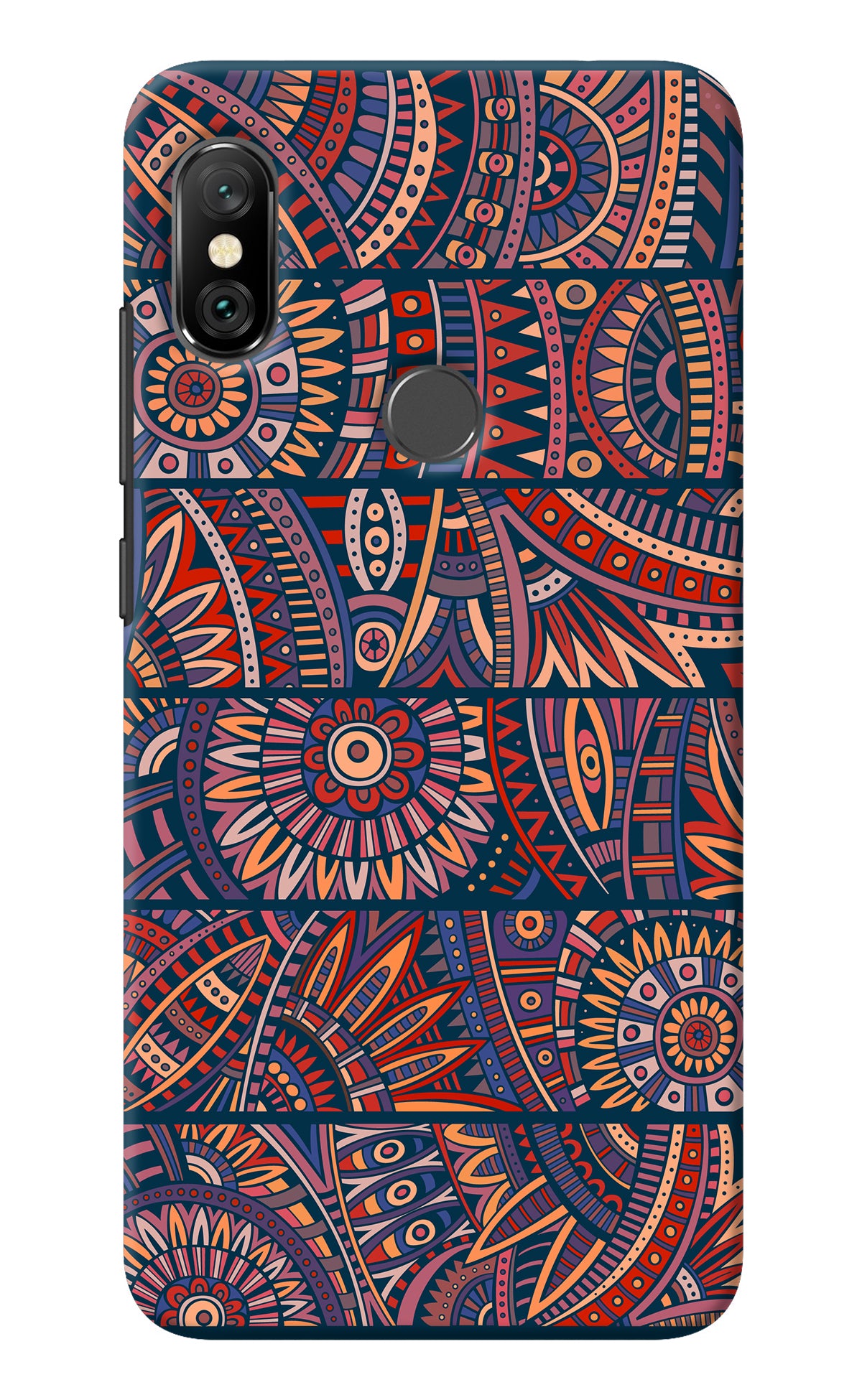 African Culture Design Redmi Note 6 Pro Back Cover