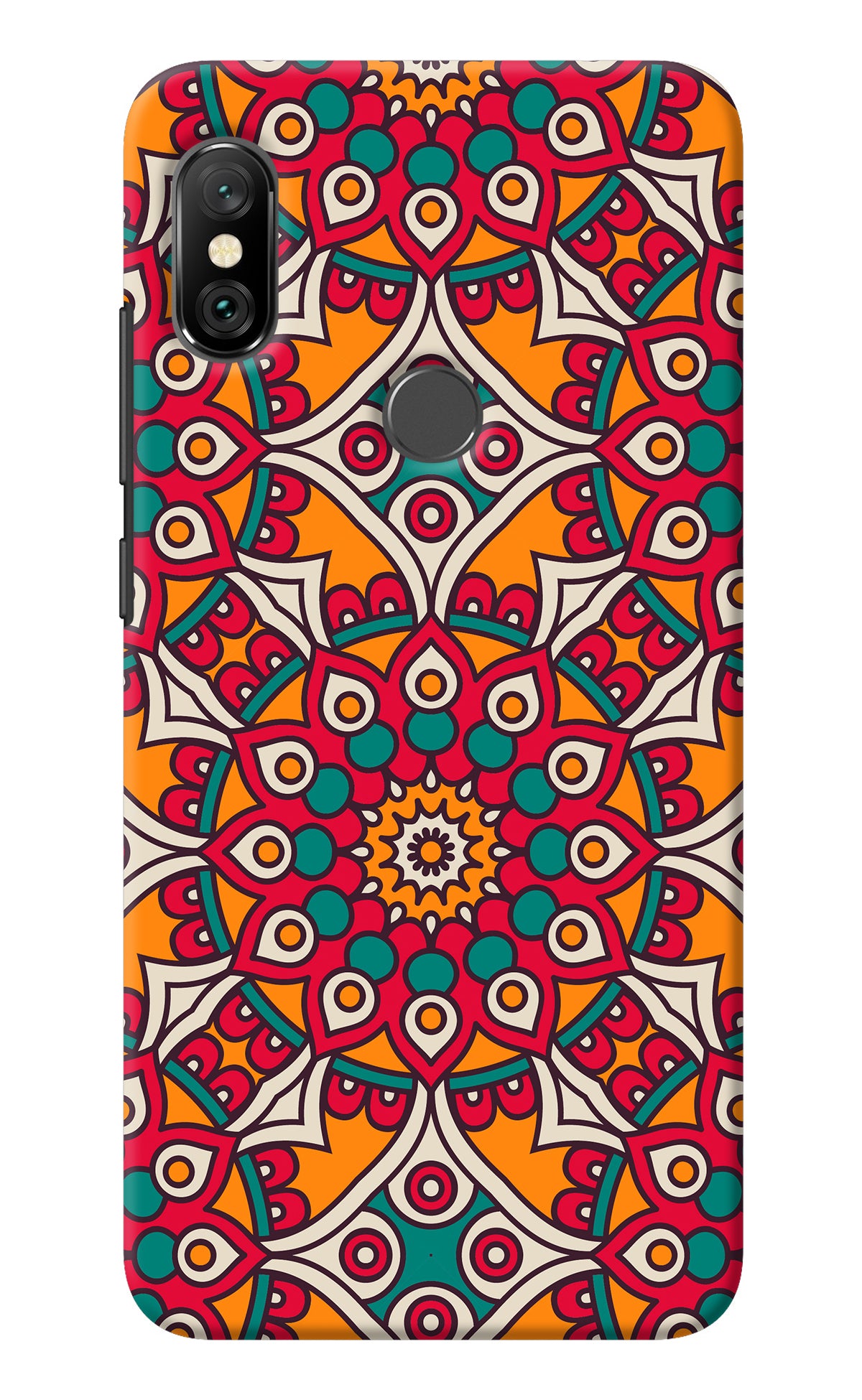 Mandala Art Redmi Note 6 Pro Back Cover