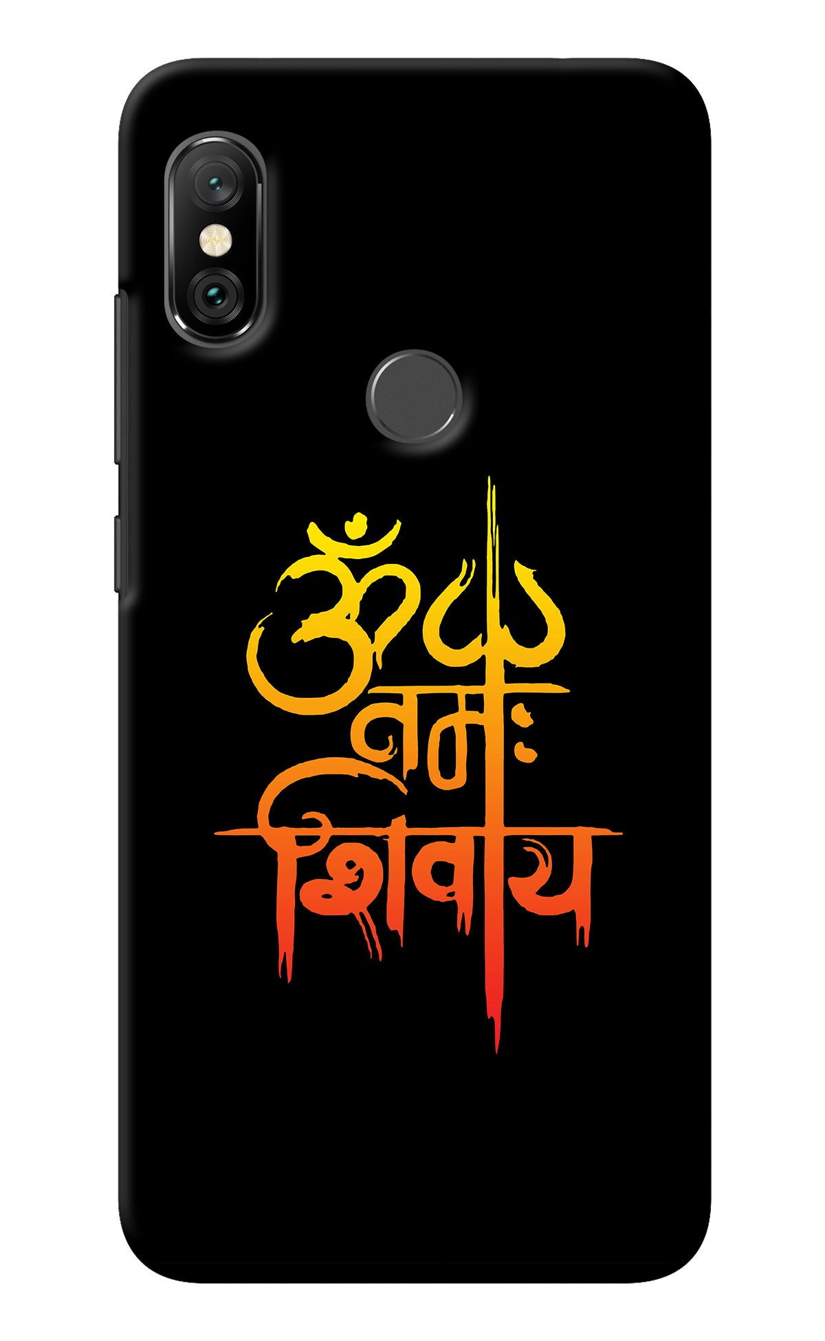 Om Namah Shivay Redmi Note 6 Pro Back Cover