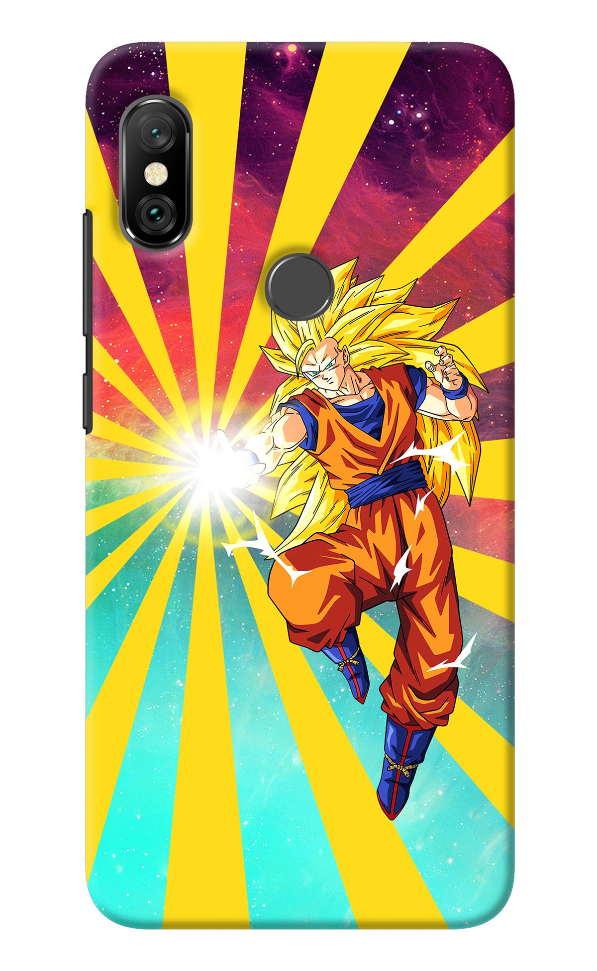 Goku Super Saiyan Redmi Note 6 Pro Back Cover