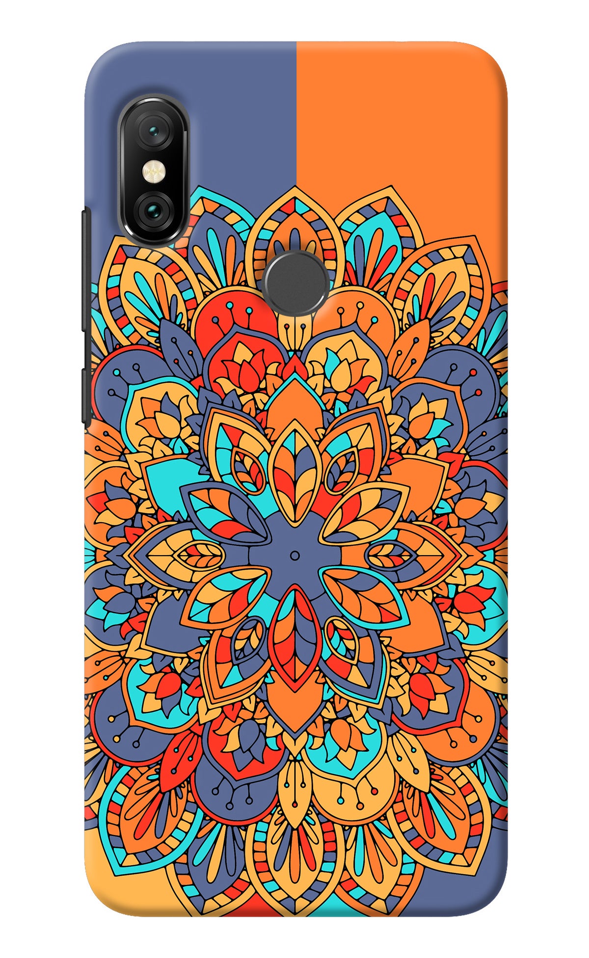 Color Mandala Redmi Note 6 Pro Back Cover