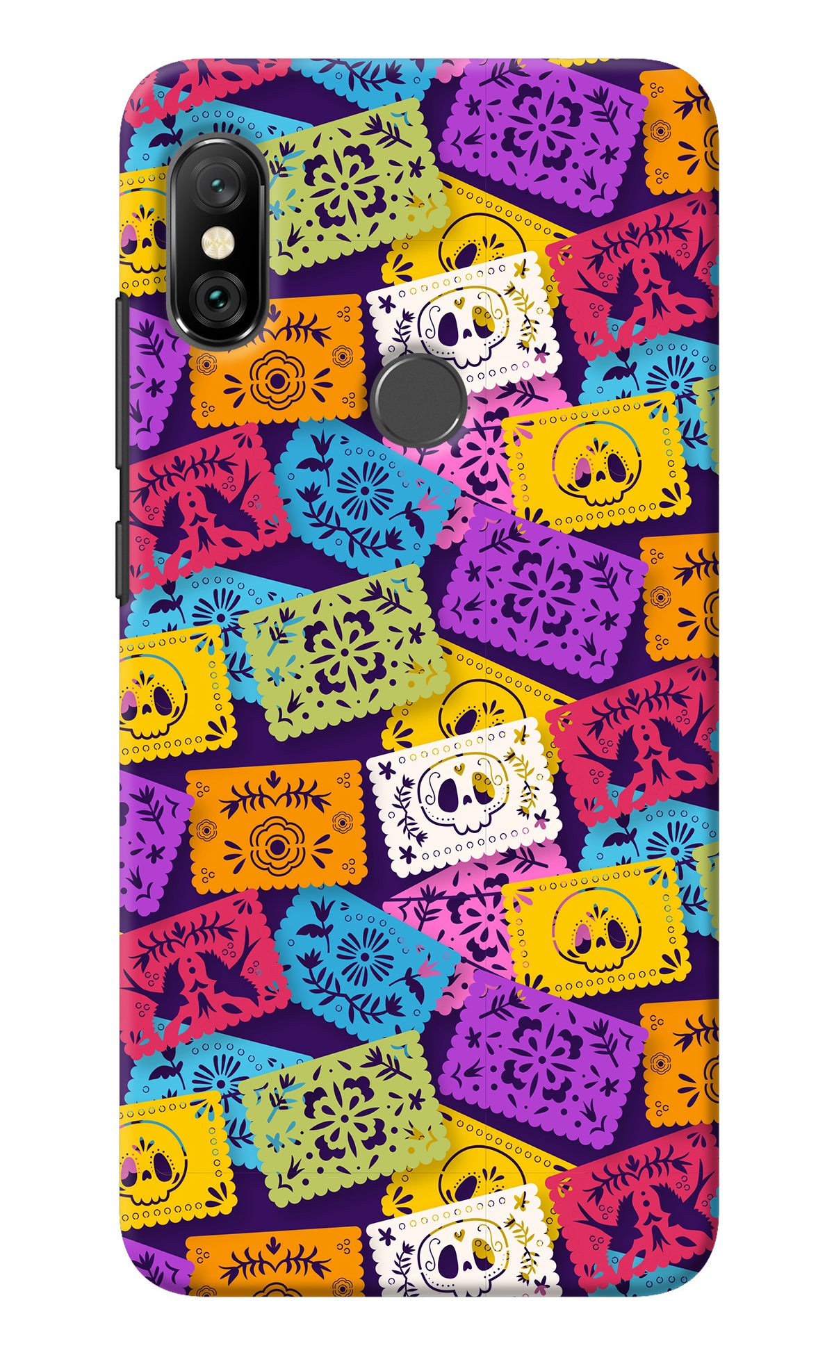 Mexican Pattern Redmi Note 6 Pro Back Cover