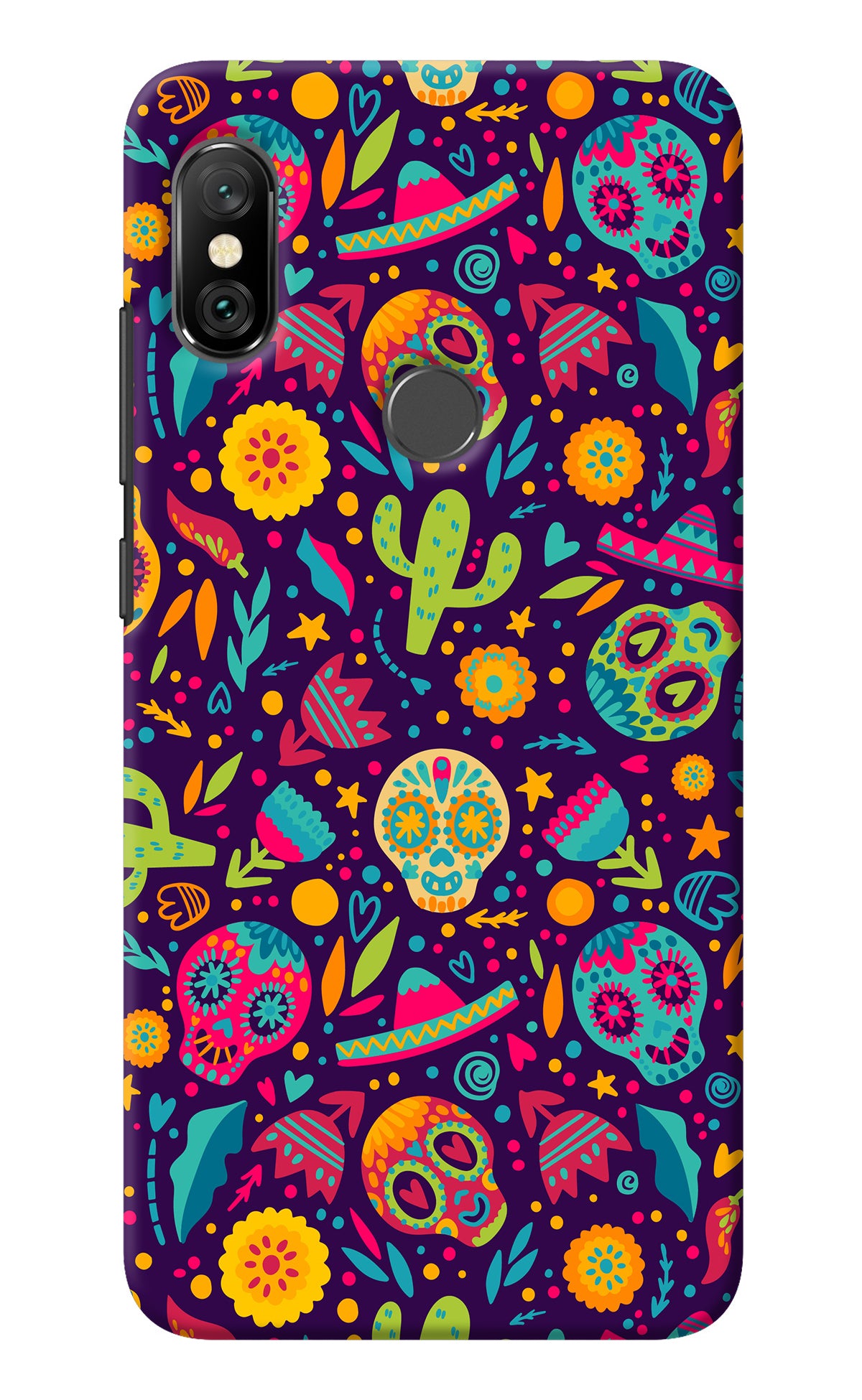 Mexican Design Redmi Note 6 Pro Back Cover