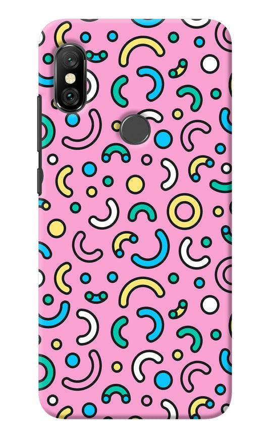 Memphis Design Redmi Note 6 Pro Back Cover