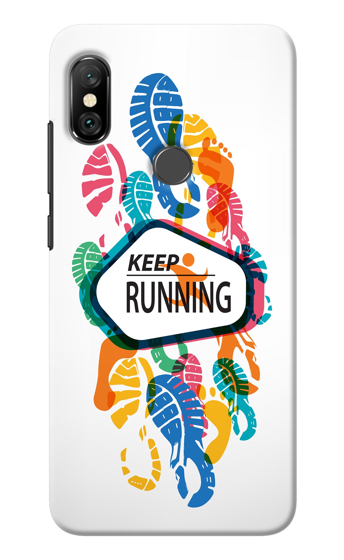 Keep Running Redmi Note 6 Pro Back Cover