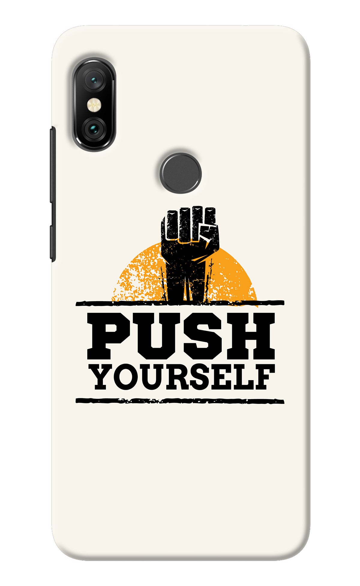 Push Yourself Redmi Note 6 Pro Back Cover
