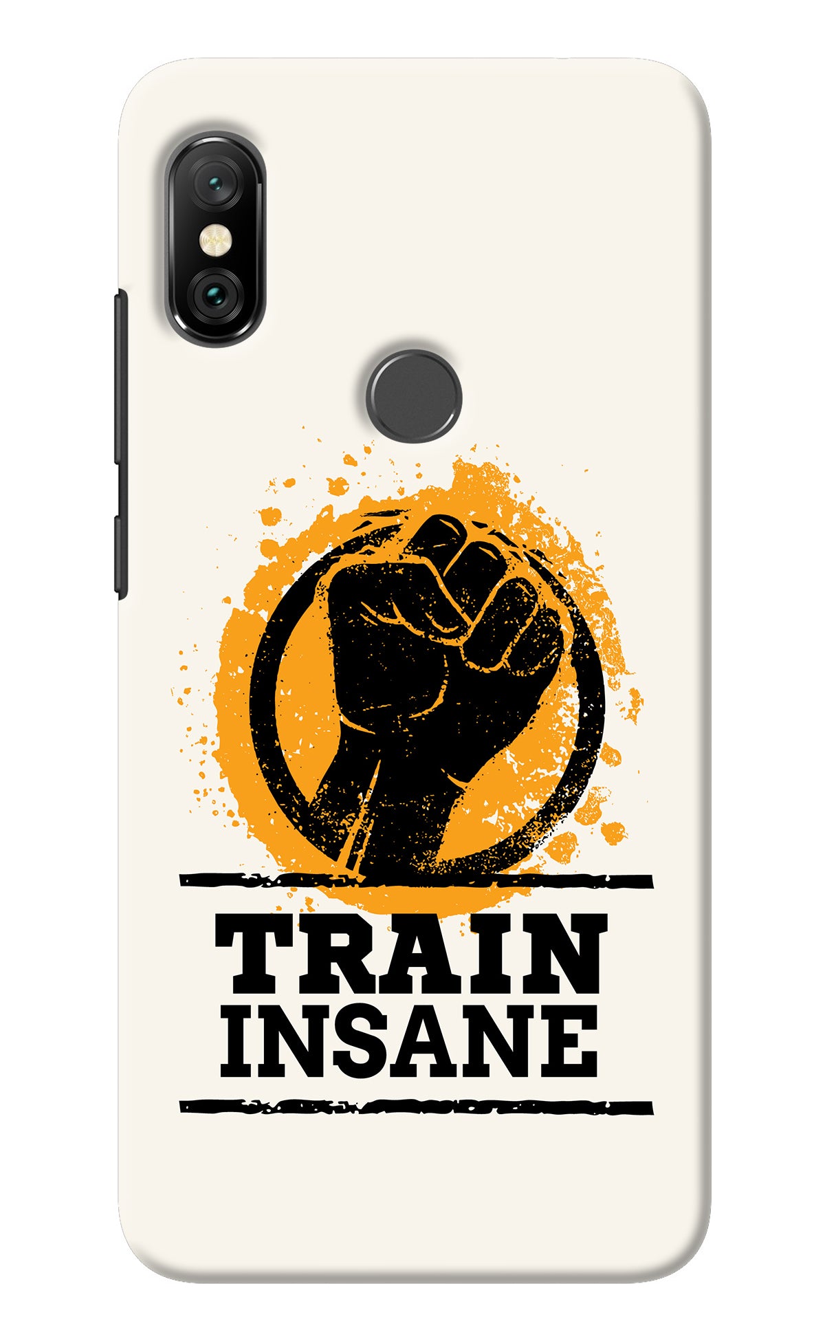 Train Insane Redmi Note 6 Pro Back Cover
