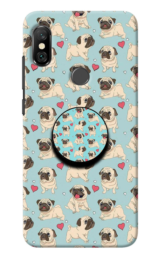 Pug Dog Redmi Note 6 Pro Pop Case
