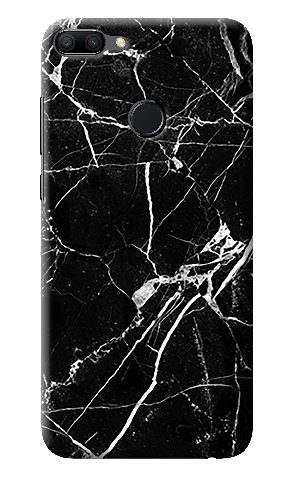 Black Marble Pattern Honor 9N Back Cover