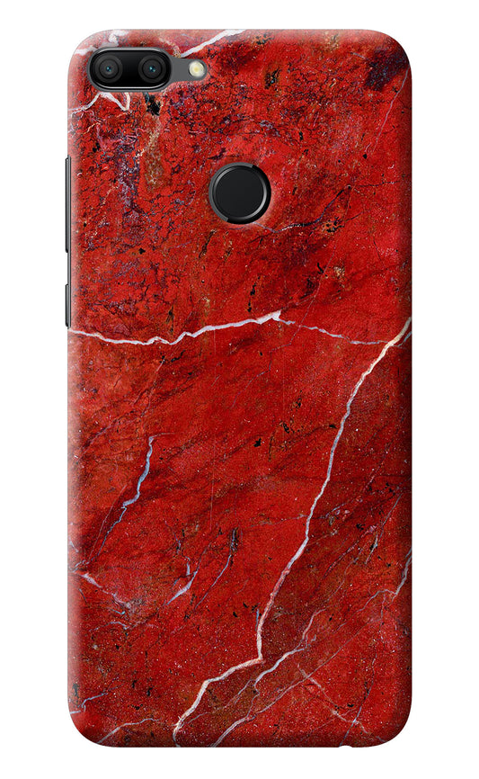 Red Marble Design Honor 9N Back Cover