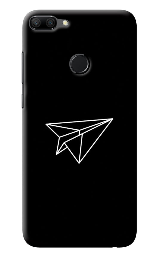 Paper Plane White Honor 9N Back Cover