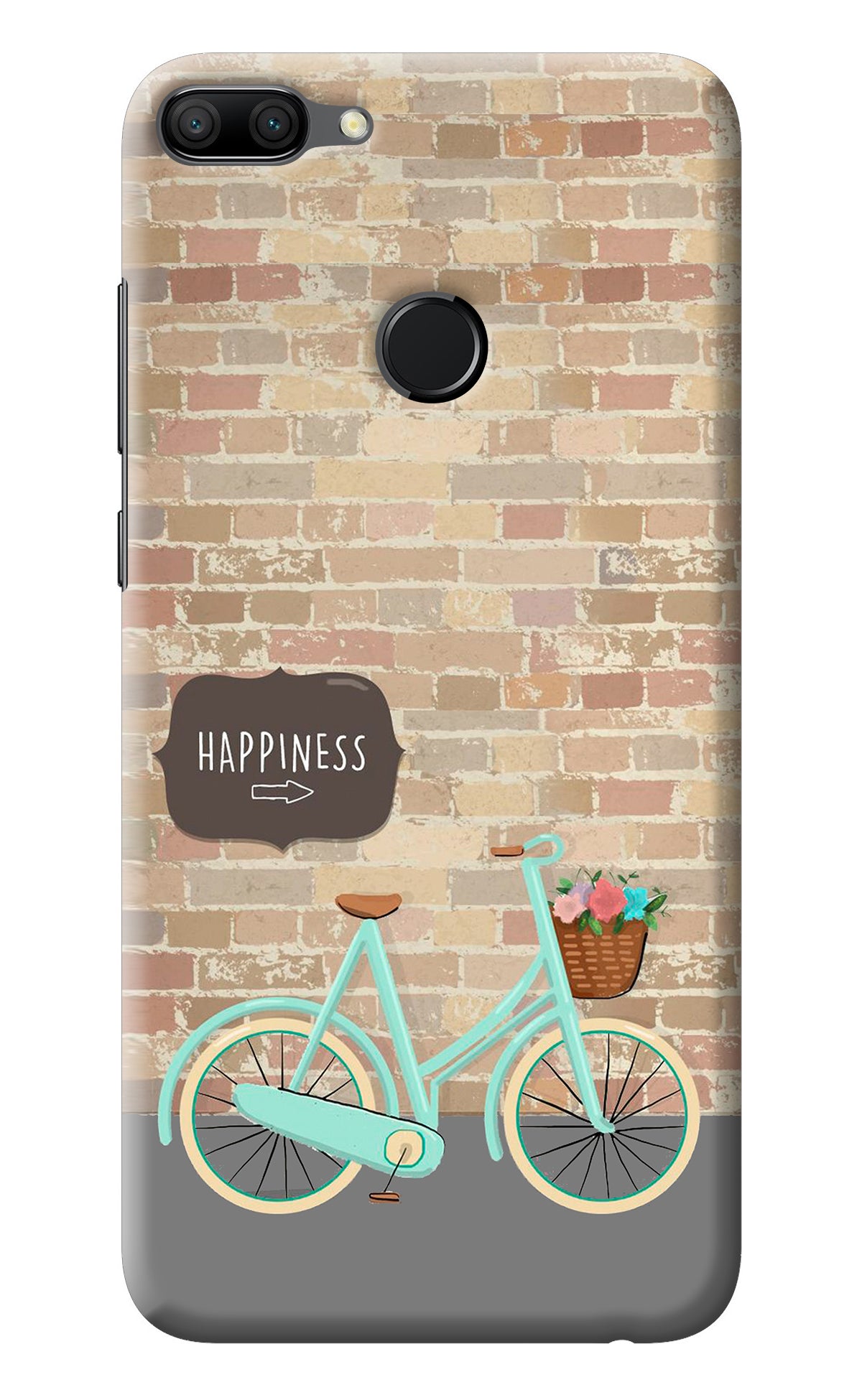 Happiness Artwork Honor 9N Back Cover