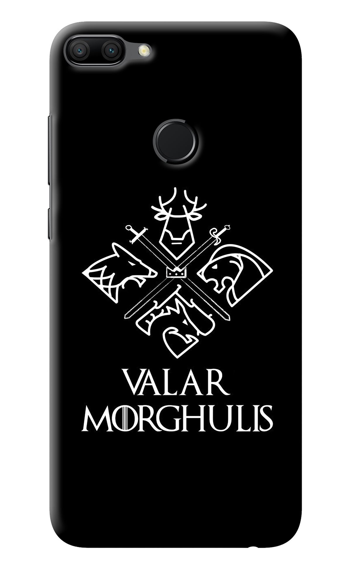 Valar Morghulis | Game Of Thrones Honor 9N Back Cover