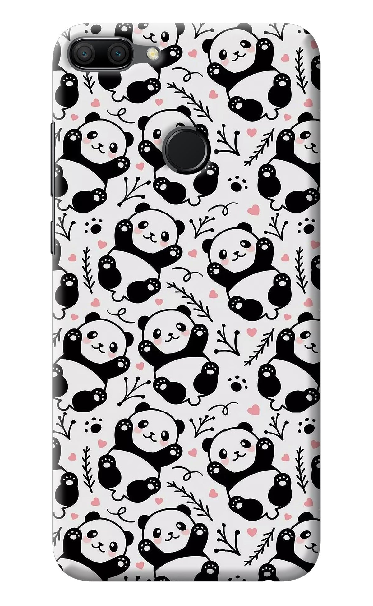 Cute Panda Honor 9N Back Cover