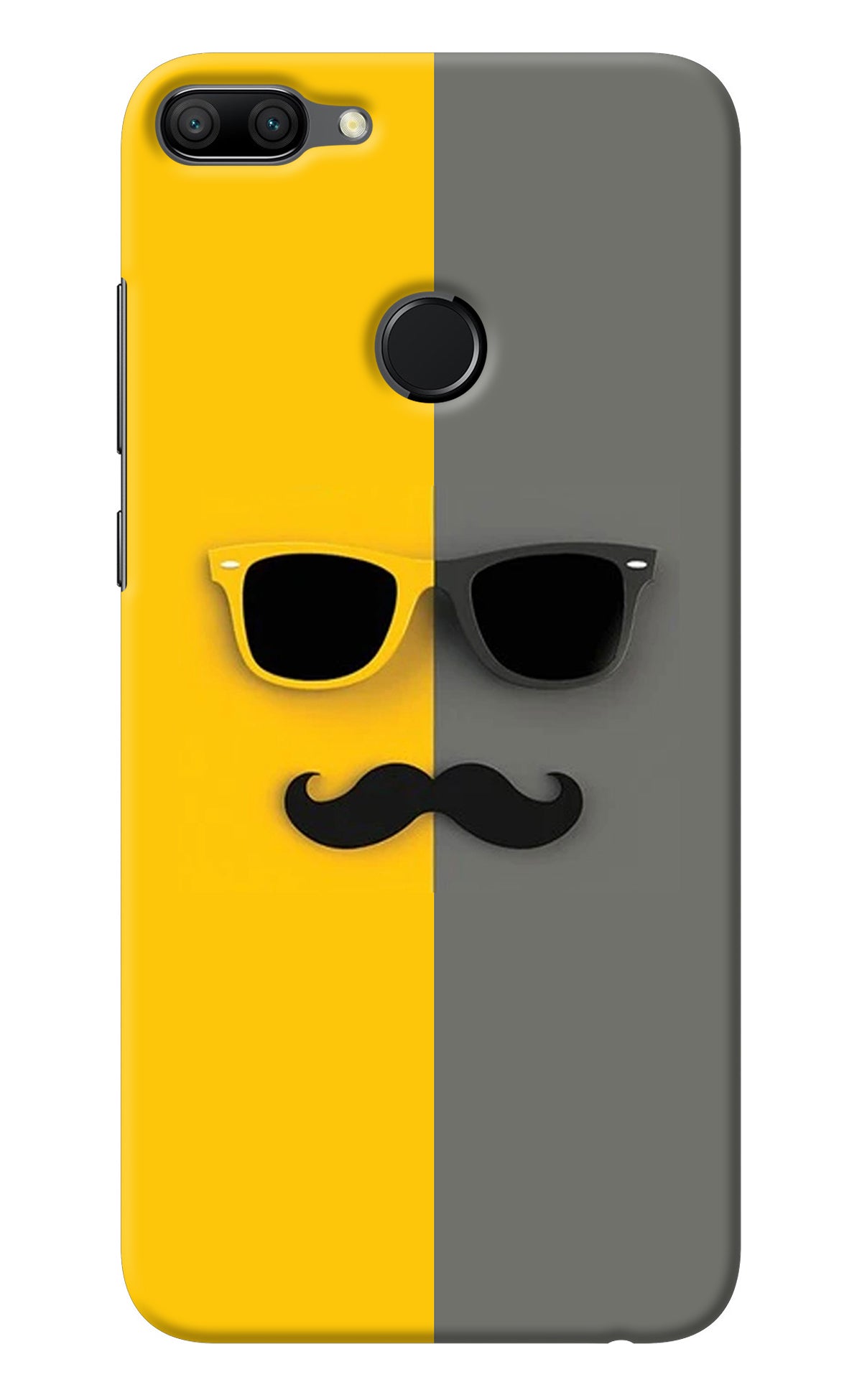 Sunglasses with Mustache Honor 9N Back Cover