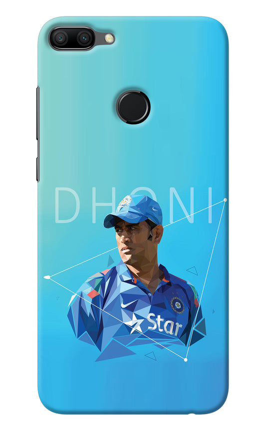 Dhoni Artwork Honor 9N Back Cover