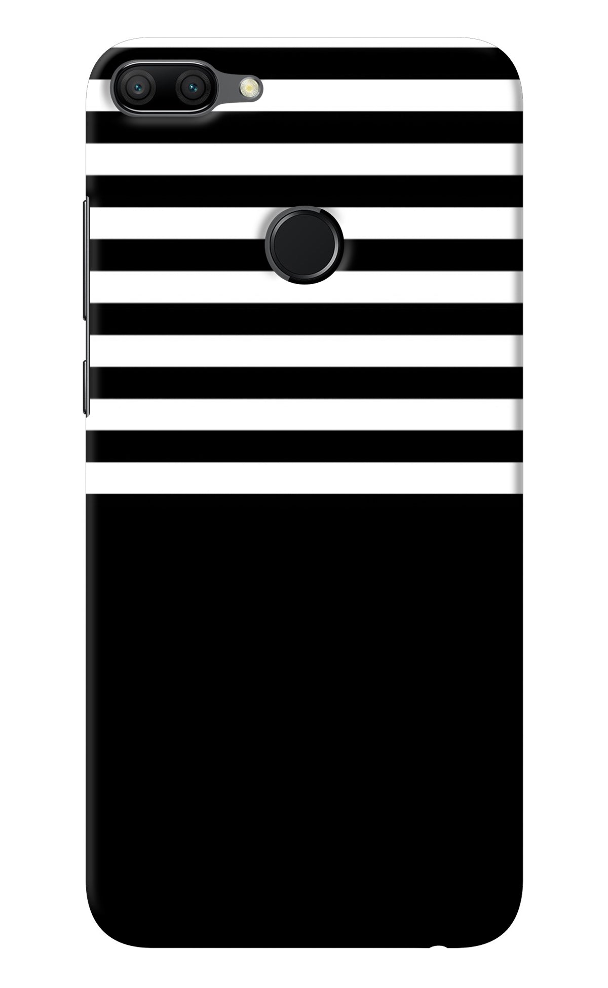 Black and White Print Honor 9N Back Cover