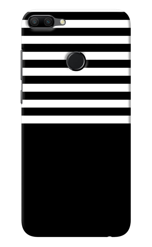 Black and White Print Honor 9N Back Cover