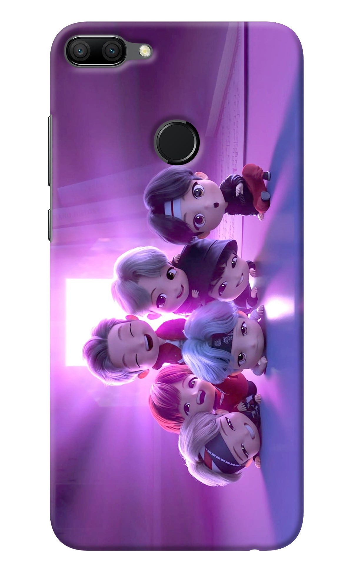 BTS Chibi Honor 9N Back Cover