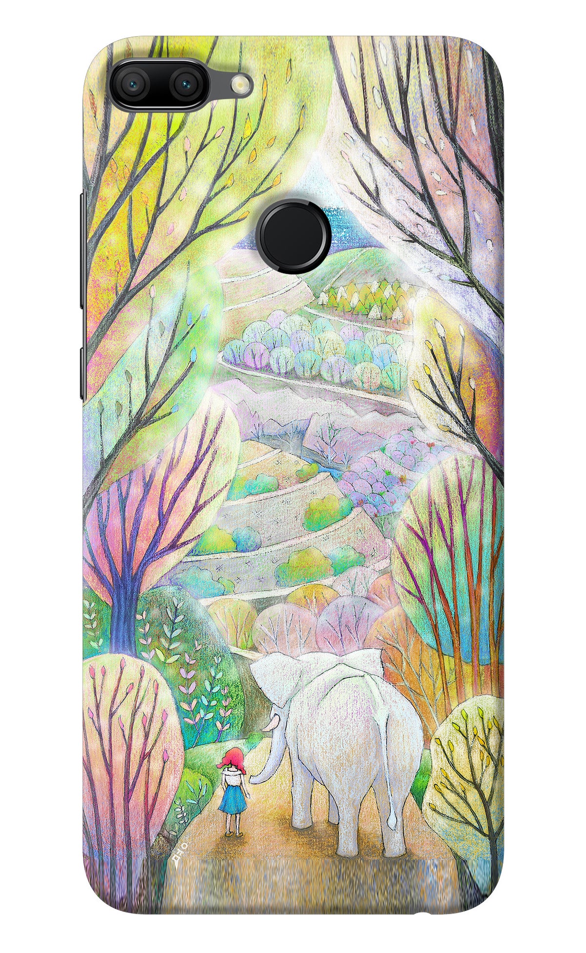 Nature Painting Honor 9N Back Cover