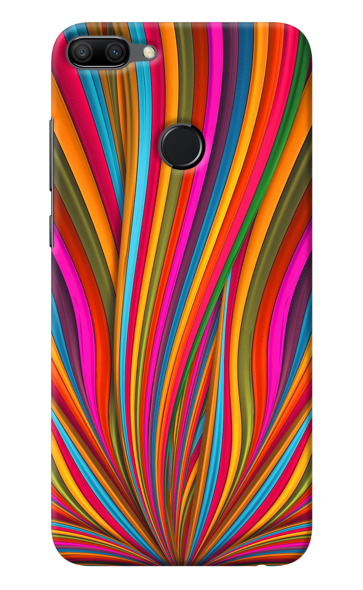 Trippy Wavy Honor 9N Back Cover