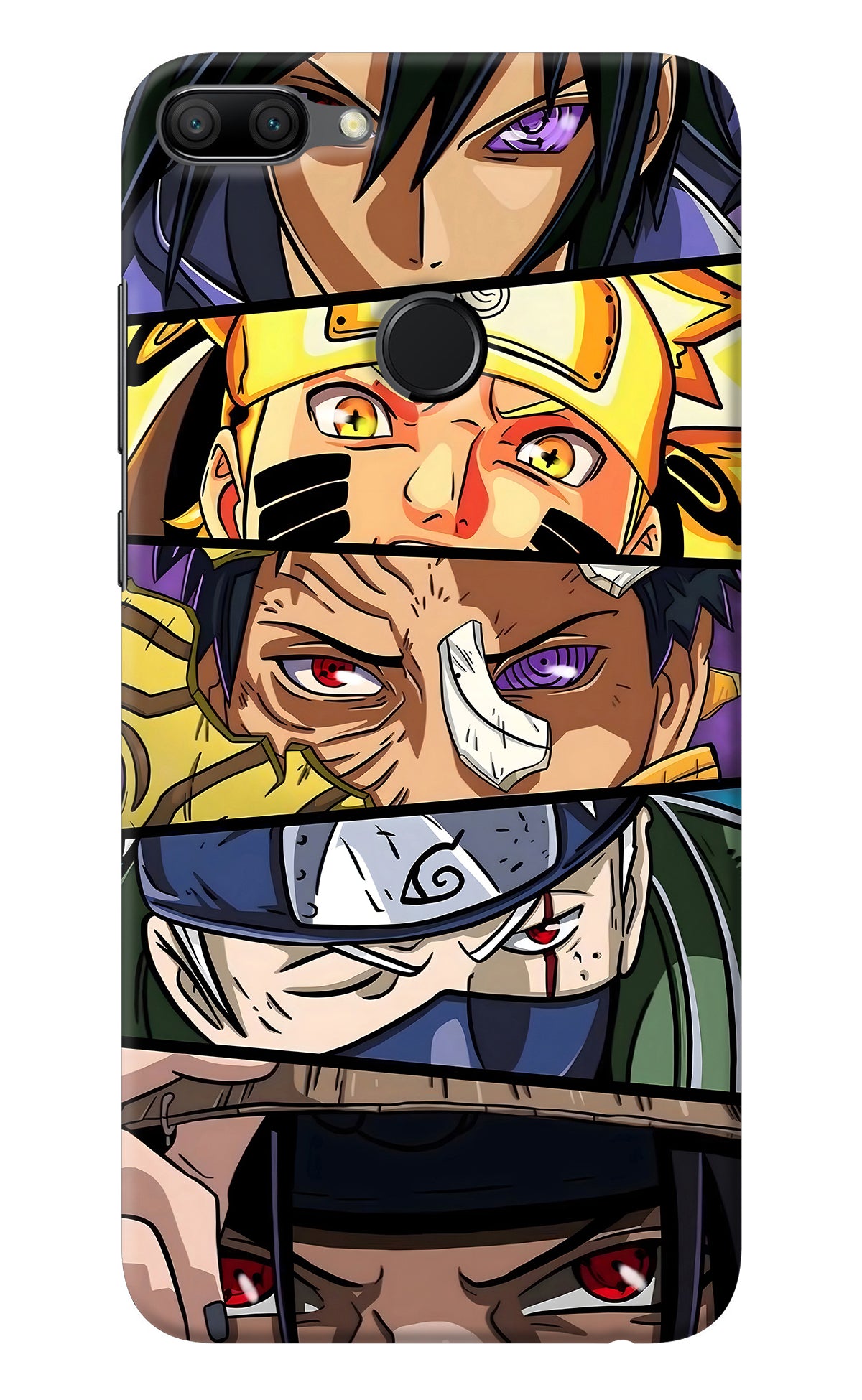 Naruto Character Honor 9N Back Cover
