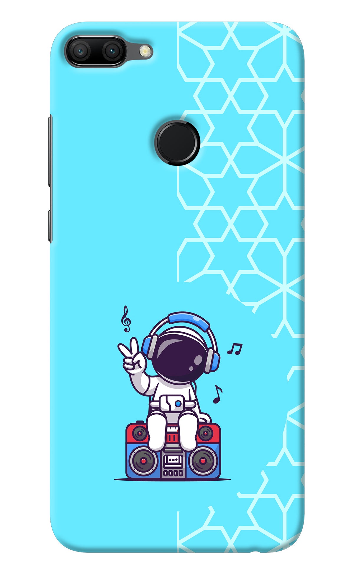 Cute Astronaut Chilling Honor 9N Back Cover