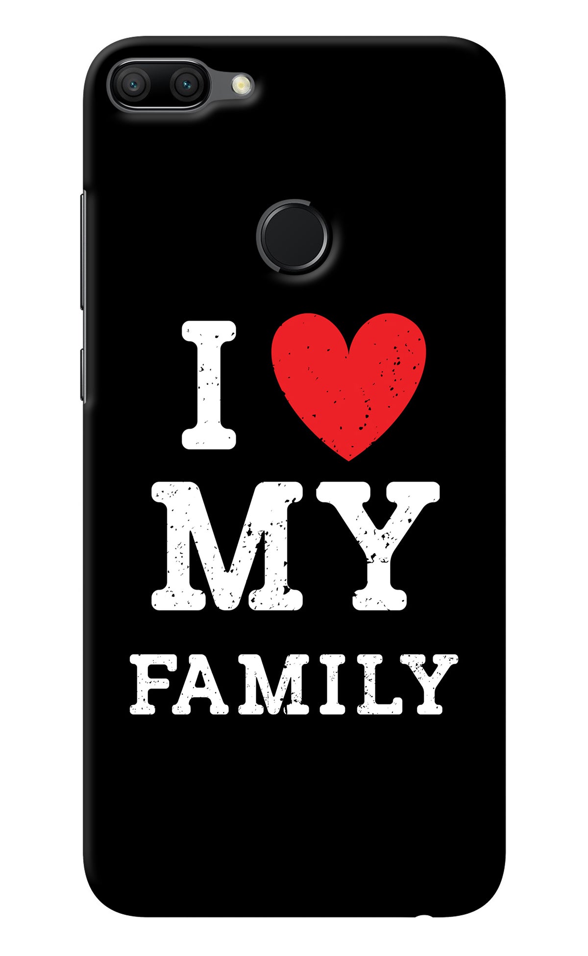 I Love My Family Honor 9N Back Cover