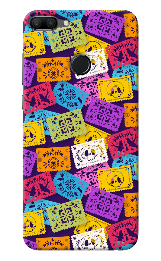 Mexican Pattern Honor 9N Back Cover