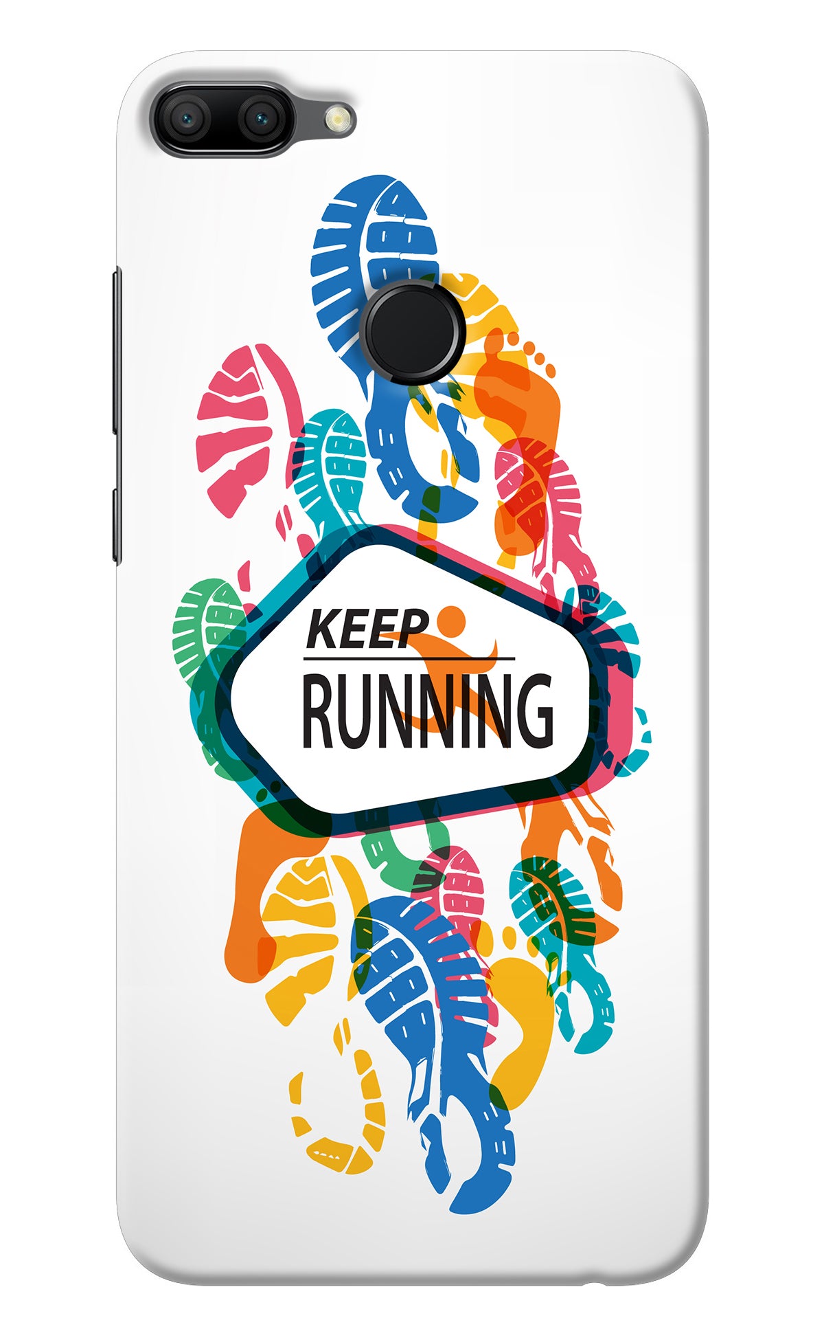 Keep Running Honor 9N Back Cover