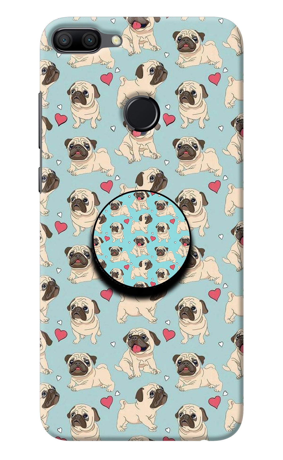 Pug Dog Honor 9N Pop Case