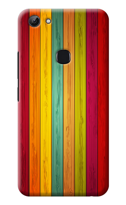 Multicolor Wooden Vivo Y83 Back Cover