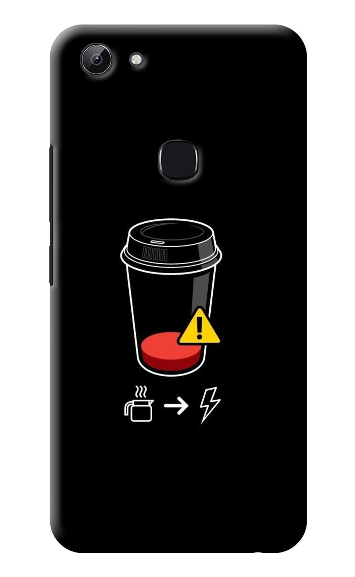 Coffee Vivo Y83 Back Cover