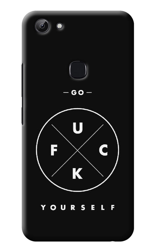 Go Fuck Yourself Vivo Y83 Back Cover