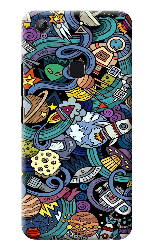 Space Abstract Vivo Y83 Back Cover