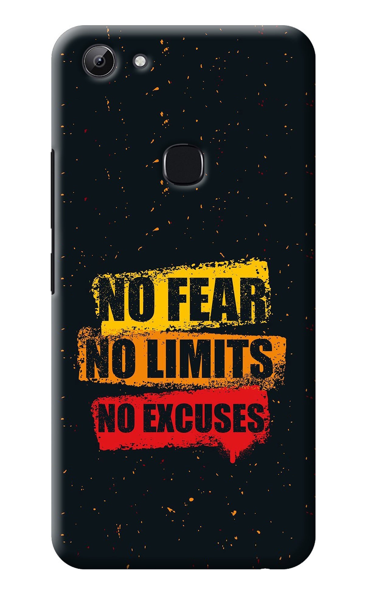 No Fear No Limits No Excuse Vivo Y83 Back Cover