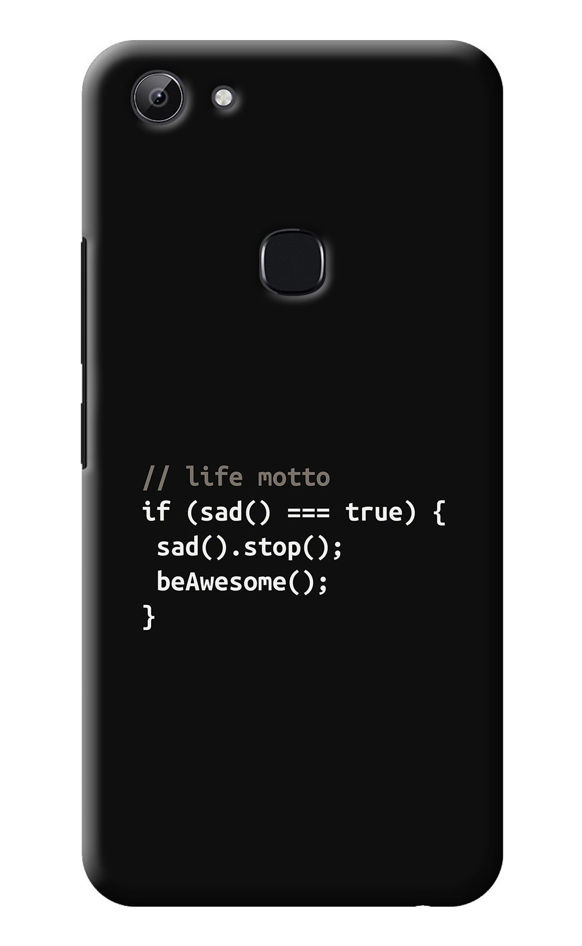 Life Motto Code Vivo Y83 Back Cover