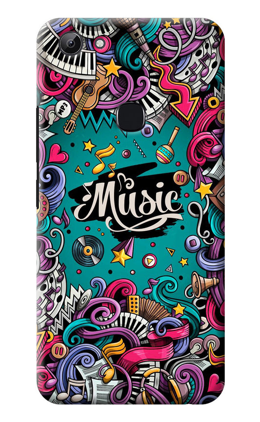 Music Graffiti Vivo Y83 Back Cover