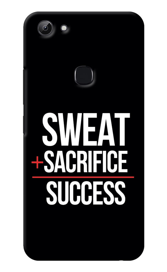 Sweat Sacrifice Success Vivo Y83 Back Cover