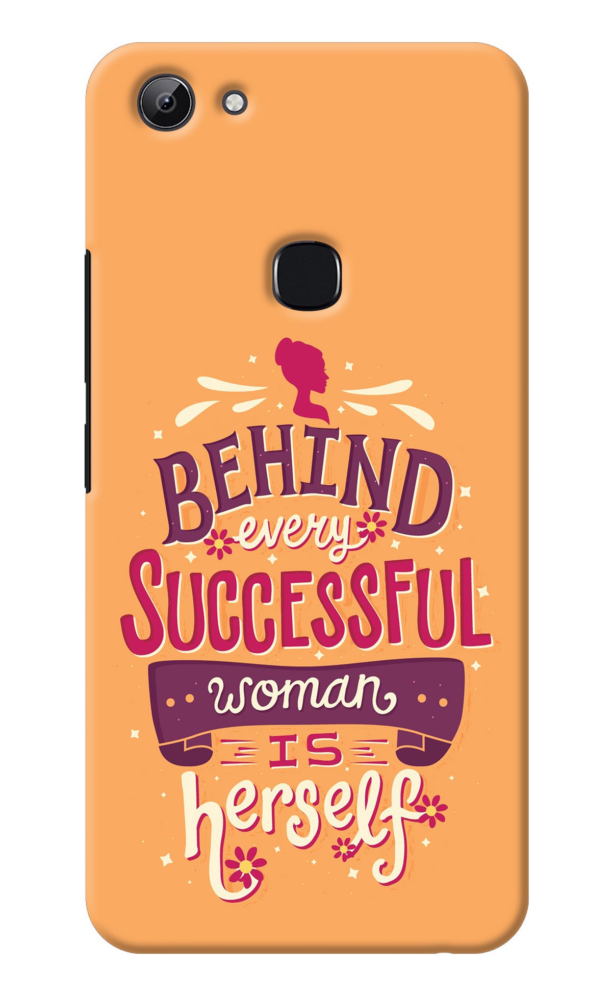 Behind Every Successful Woman There Is Herself Vivo Y83 Back Cover