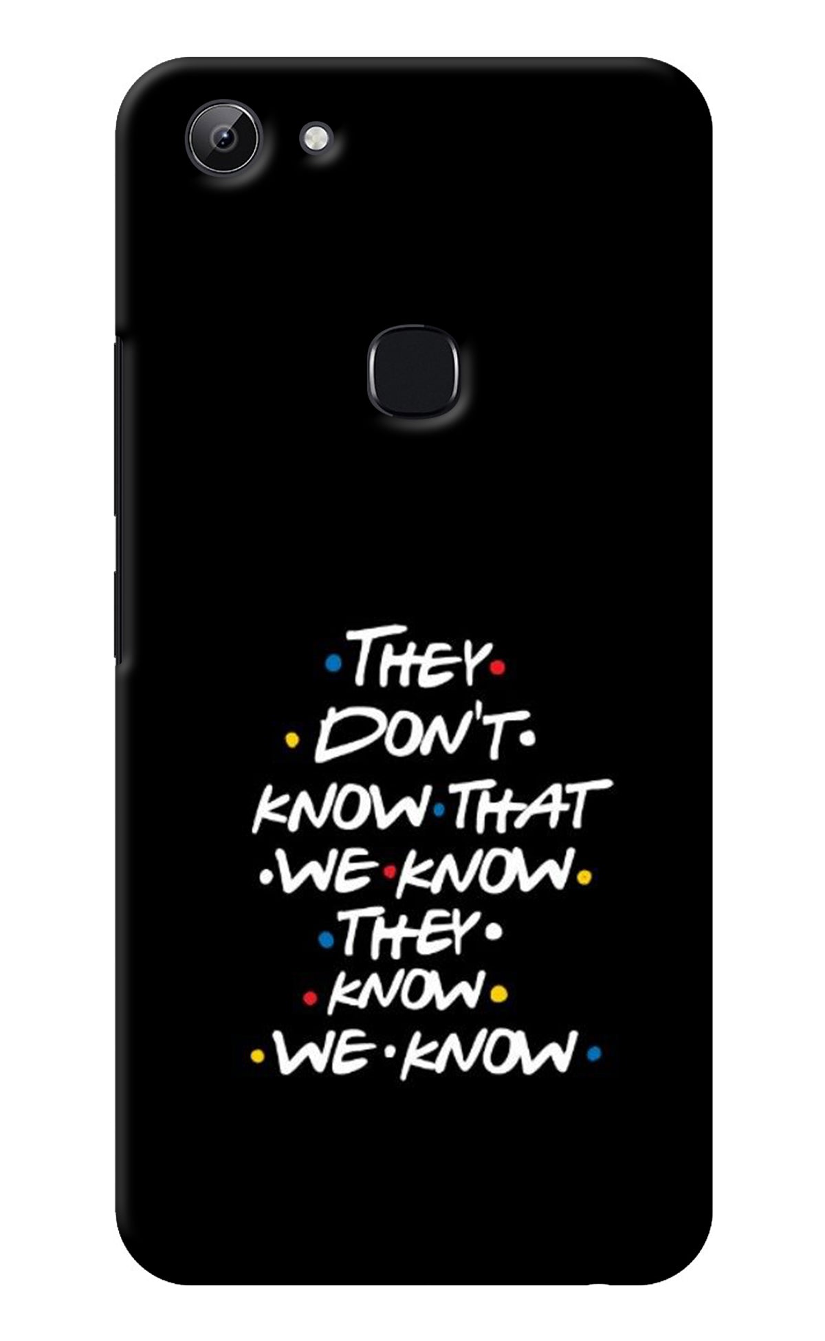 FRIENDS Dialogue Vivo Y83 Back Cover