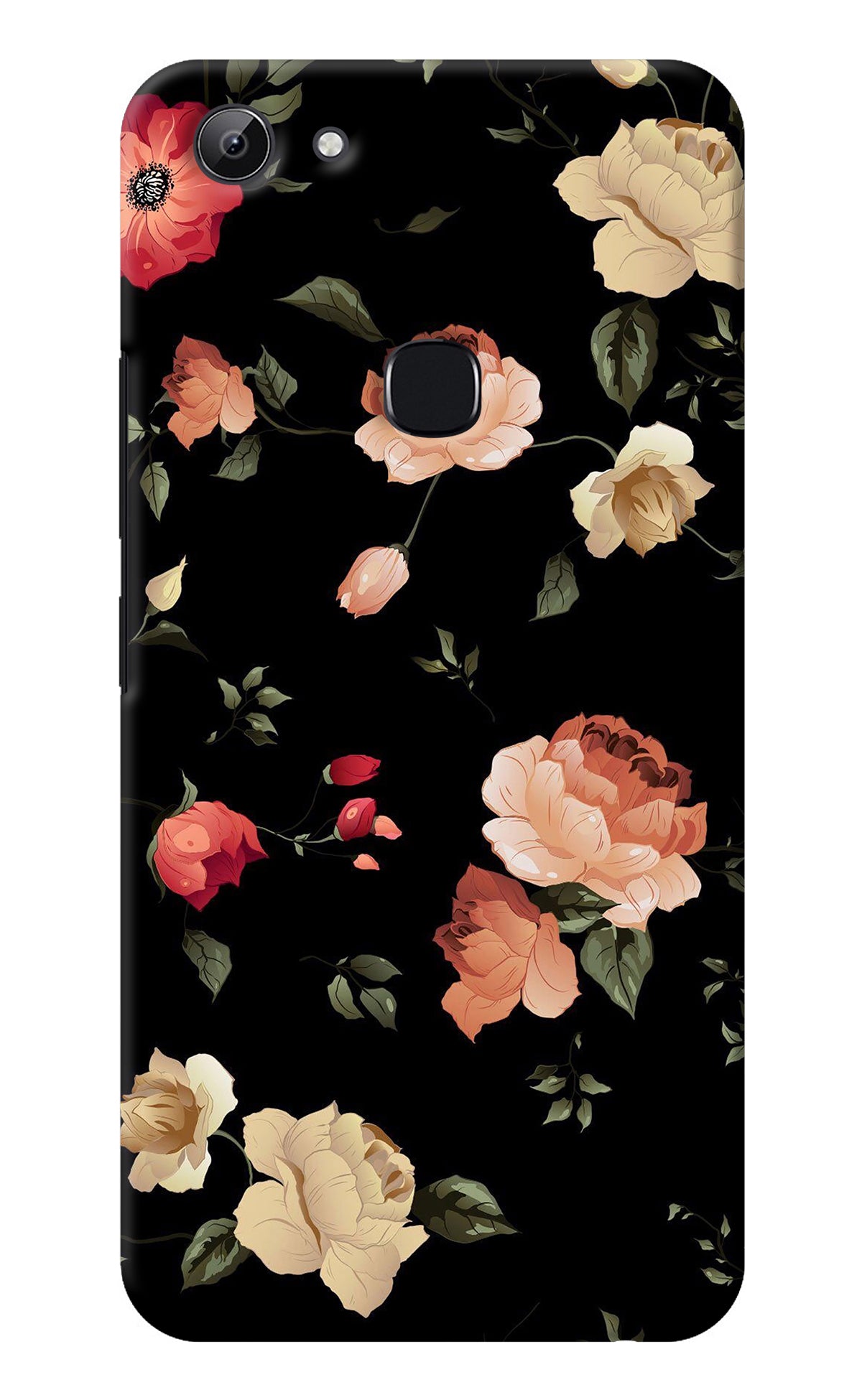 Flowers Vivo Y83 Back Cover