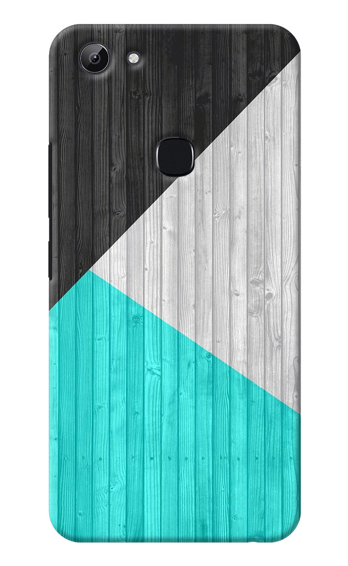 Wooden Abstract Vivo Y83 Back Cover