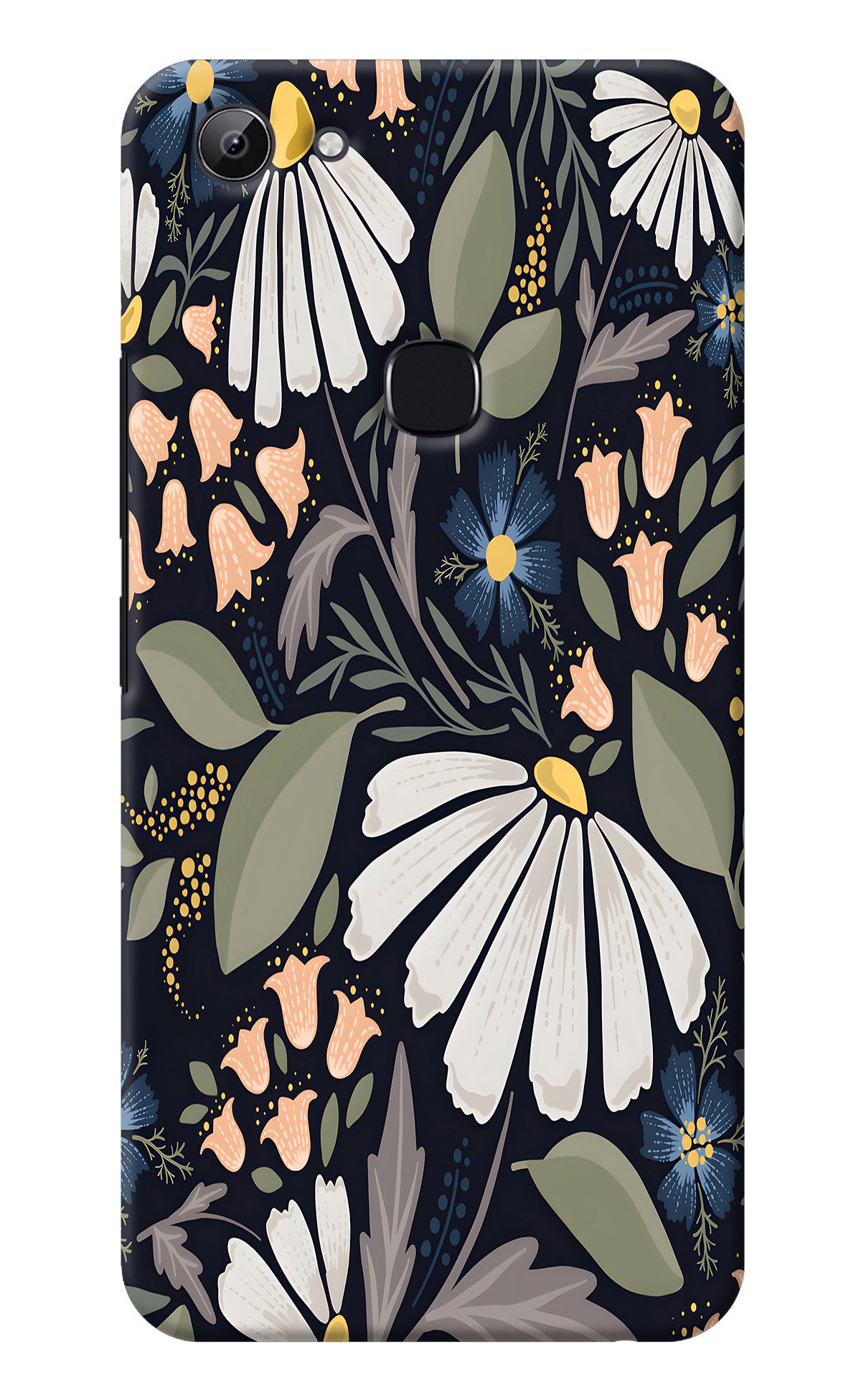 Flowers Art Vivo Y83 Back Cover