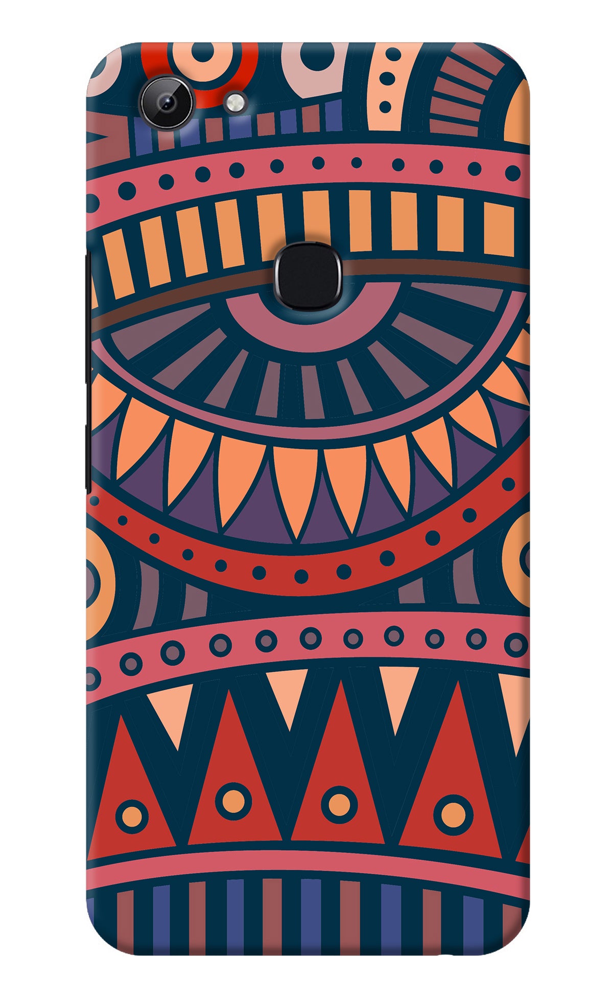 African Culture Design Vivo Y83 Back Cover