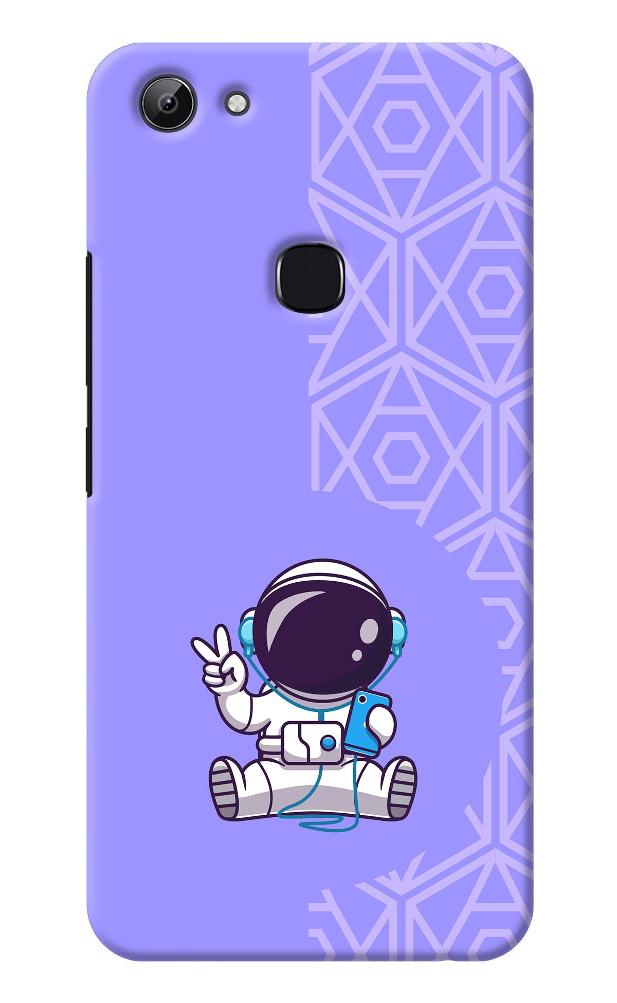 Cute Astronaut Chilling Vivo Y83 Back Cover