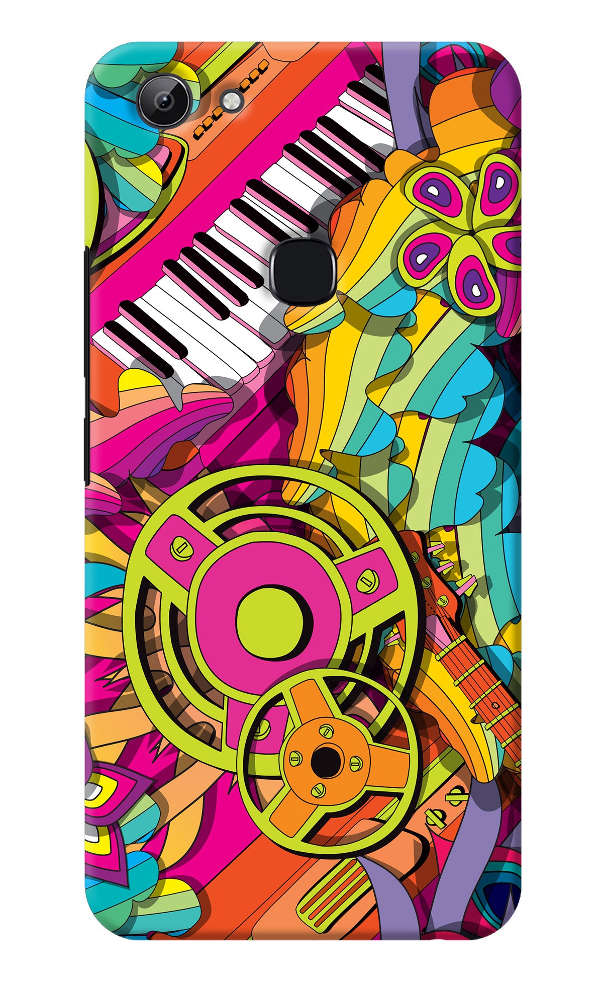 Music Doodle Vivo Y83 Back Cover