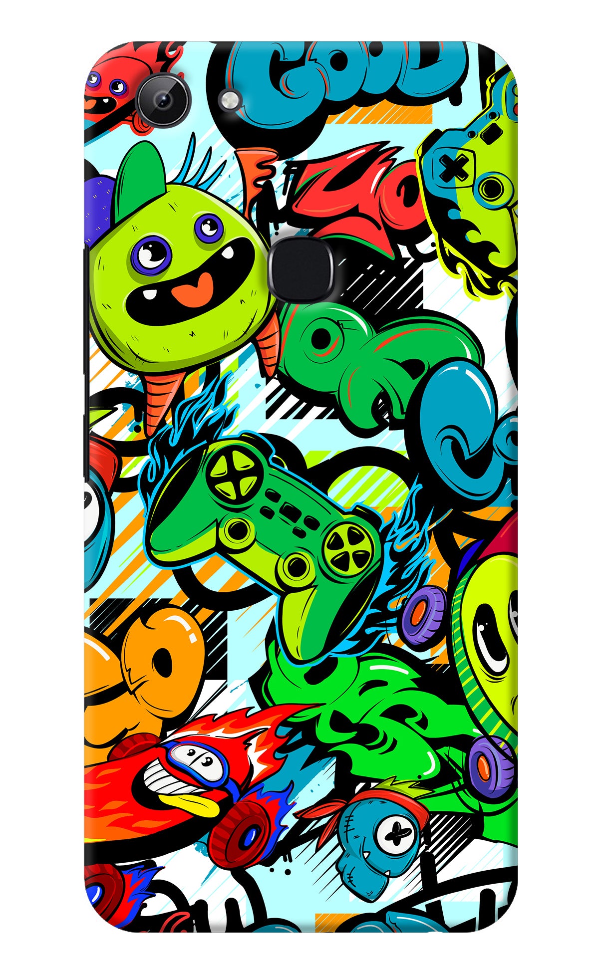 Game Doodle Vivo Y83 Back Cover