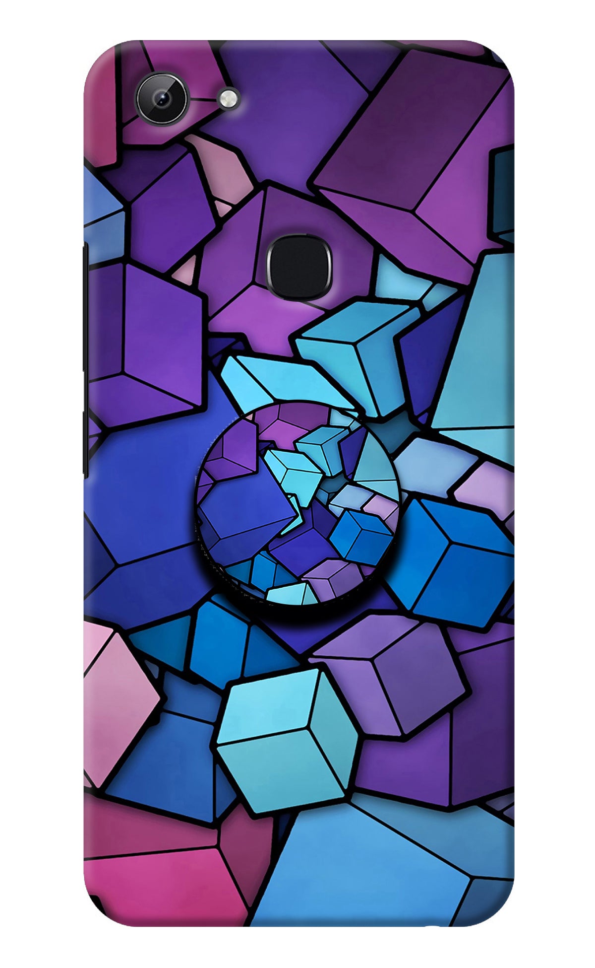 Cubic Abstract Vivo Y83 Pop Case